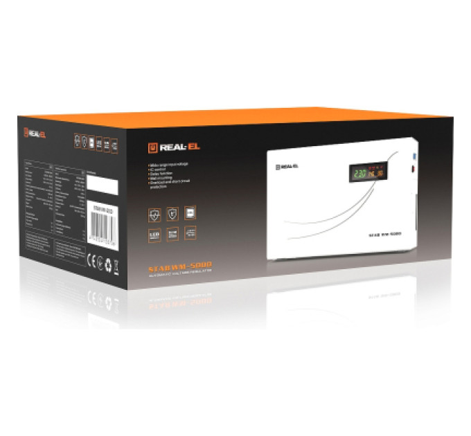 REAL-EL Стабілізатор REAL-EL STAB WM-5000 (EL122400014)