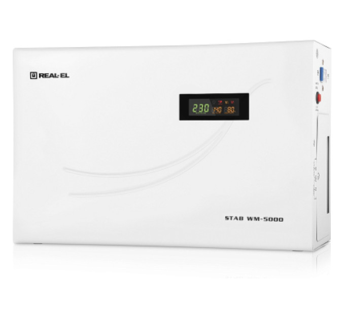 REAL-EL Стабілізатор REAL-EL STAB WM-5000 (EL122400014)