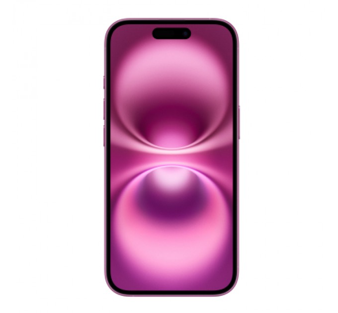 Apple Мобільний телефон Apple iPhone 16 128GB Pink (MYEA3)