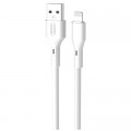 XO Дата кабель USB 2.0 AM to Lightning 1.0m Rock XO (NB230_L_White)