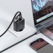Acefast Дата кабель USB-C to USB-C/A 1.2m 3.0A zink alloy C13-04 Black Acefast (6974316282334)