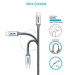 Choetech Дата кабель USB-C to USB-C 1.8m USB 2.0 100W Choetech (XCC-1002-GY)