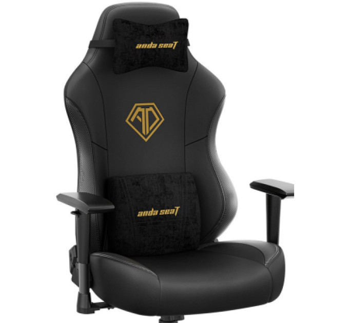 Anda Seat Крісло ігрове Anda Seat Phantom 3 Size L Black/Gold (AD18Y-06-B-PV/C)