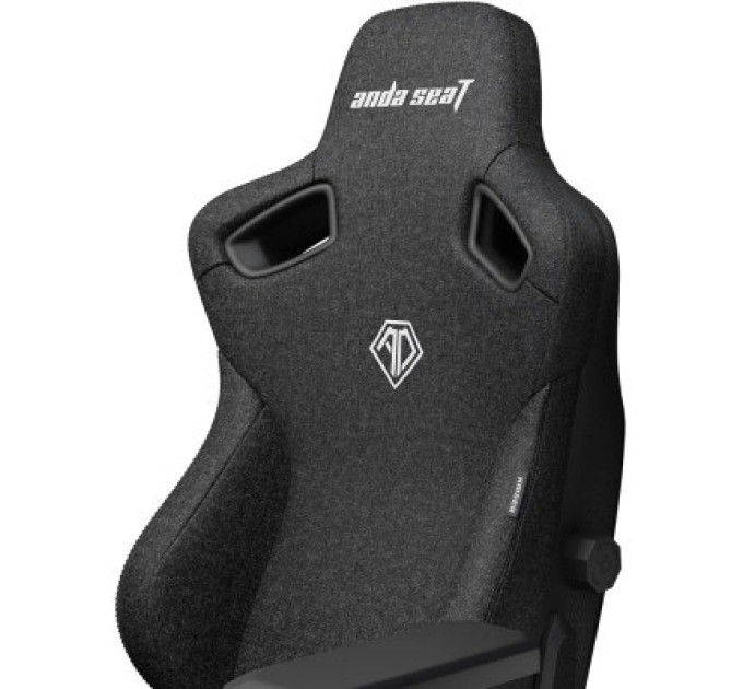 Anda Seat Крісло ігрове Anda Seat Kaiser 3 Fabric Size L Black (AD12YDC-L-01-B-CF)