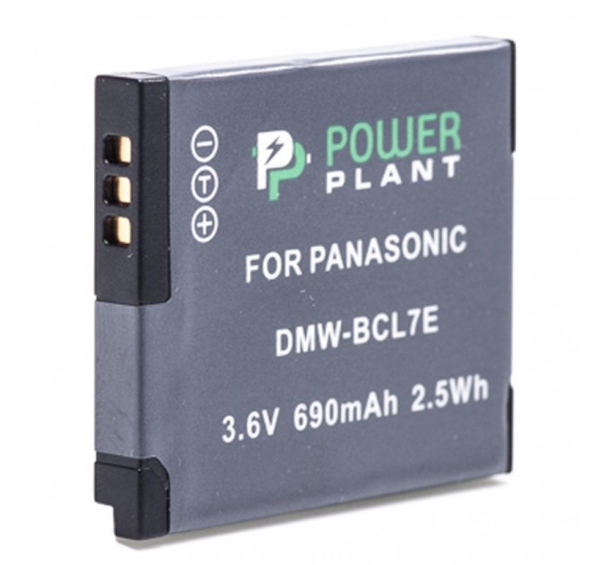 PowerPlant Акумулятор до фото/відео PowerPlant Panasonic DMW-BCL7E (DV00DV1380)