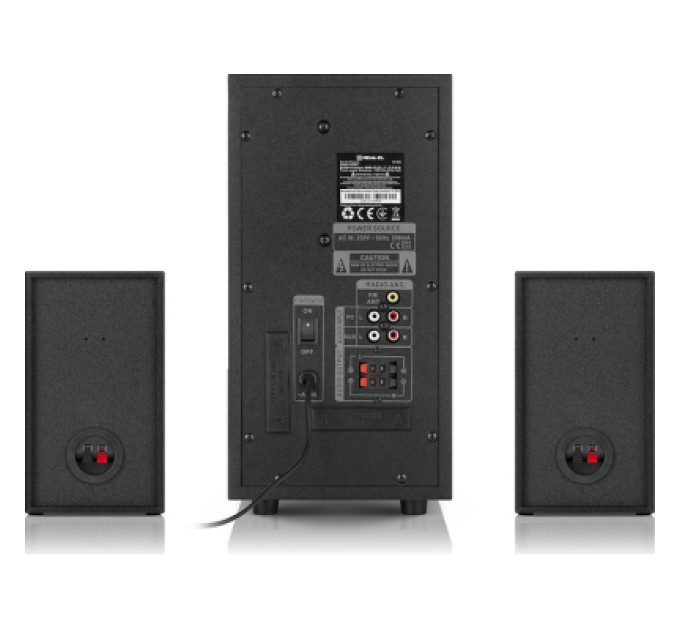 REAL-EL Акустична система REAL-EL M-555 Black (EL121300013)