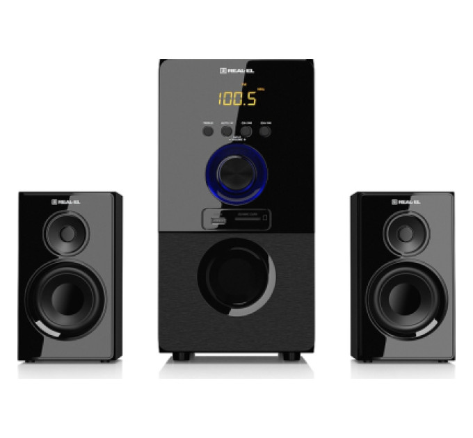 REAL-EL Акустична система REAL-EL M-555 Black (EL121300013)