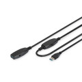 Digitus Дата кабель USB 3.0 AM/AF 15.0m Active Digitus (DA-73106)