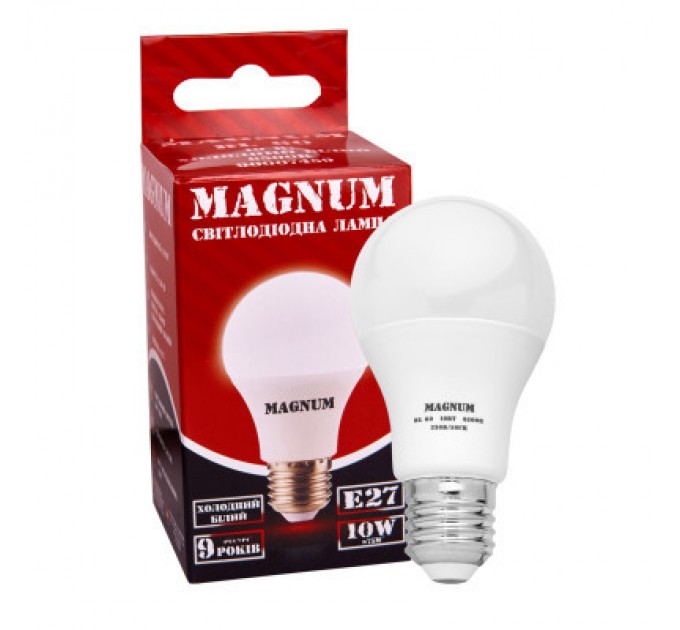 MAGNUM Лампочка MAGNUM BL 60 10 Вт 6500K 220В E27 (90011745)