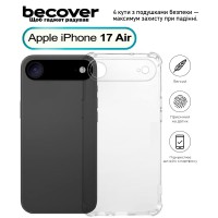 Чохол до мобільного телефона BeCover Anti-Shock Apple iPhone 17 Air Clear (713795)