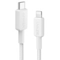 Anker Дата кабель USB 2.0 AM to Lightning 1.8m 322 White Anker (A81B6H21)
