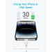 Anker Дата кабель USB 2.0 AM to Lightning 1.8m 322 White Anker (A81B6H21)