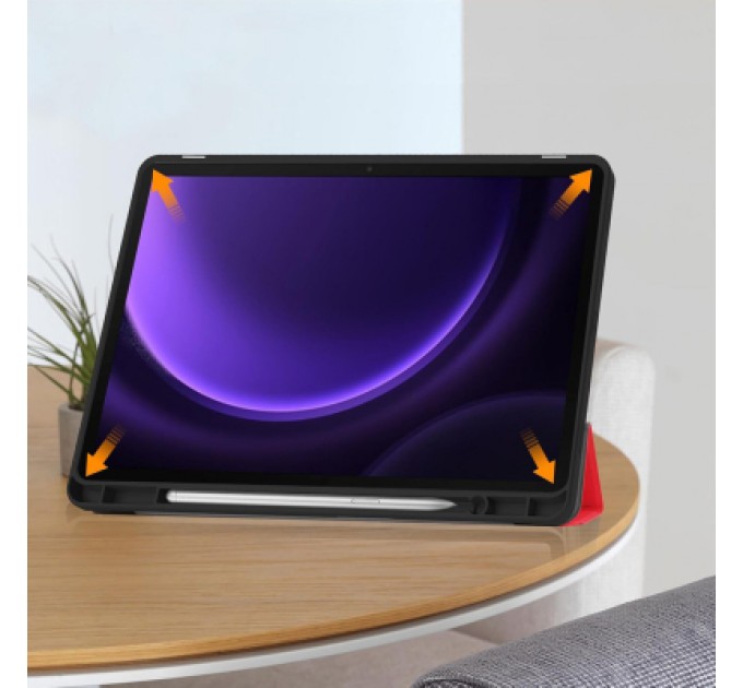 BeCover Чохол до планшета BeCover Flexible TPU Mate Samsung Galaxy Tab S10 Lite SM-X400/406 10.9" Red (713830)