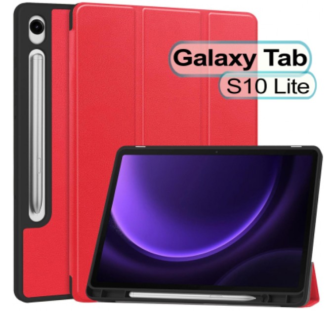 BeCover Чохол до планшета BeCover Flexible TPU Mate Samsung Galaxy Tab S10 Lite SM-X400/406 10.9" Red (713830)