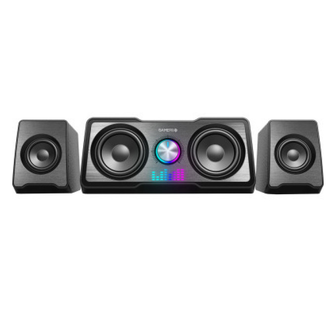 GamePro Акустична система GamePro GS629 RGB USB Black (GS629)