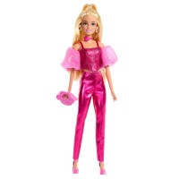Лялька Barbie Deluxe style Рожева фуксія (JFP40)