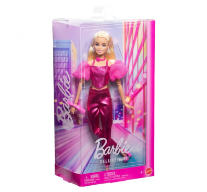 Barbie Лялька Barbie Deluxe style Рожева фуксія (JFP40)