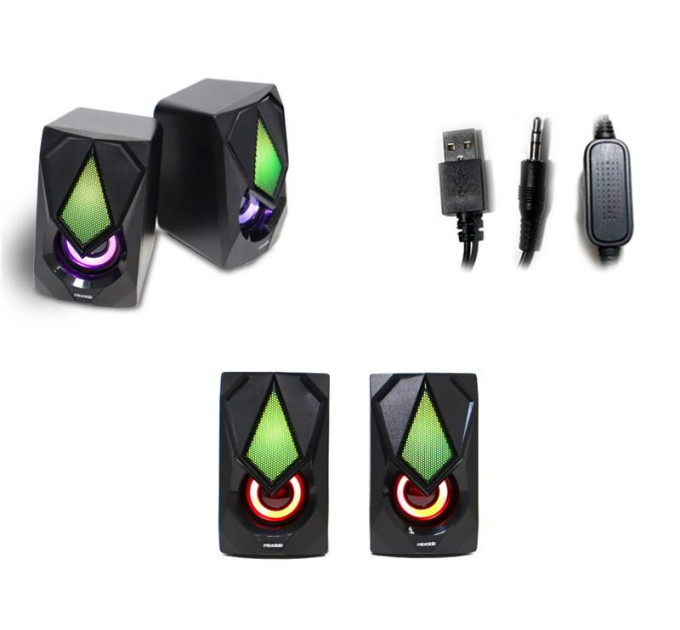 Microlab Акустична система Microlab B-25 LED USB Black (B-25)