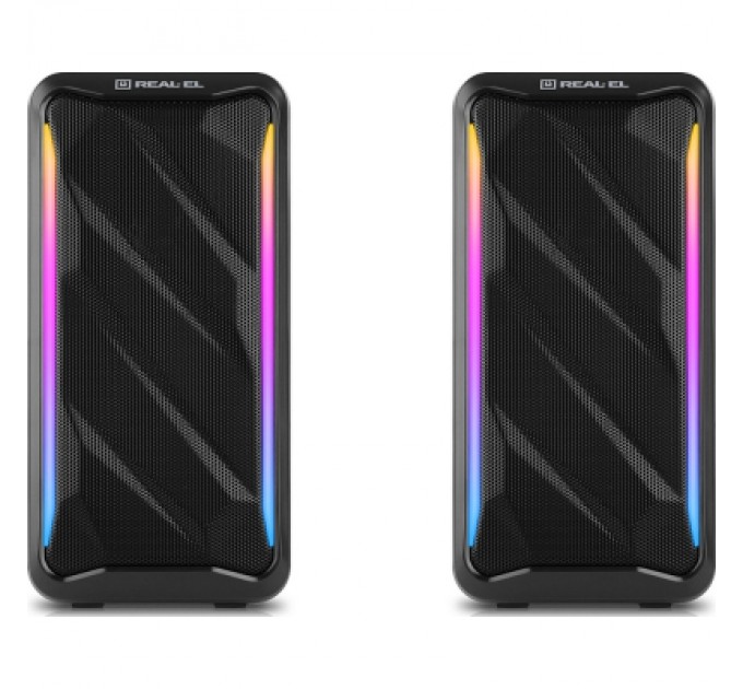 REAL-EL Акустична система REAL-EL S-130 USB Black (EL121100018)