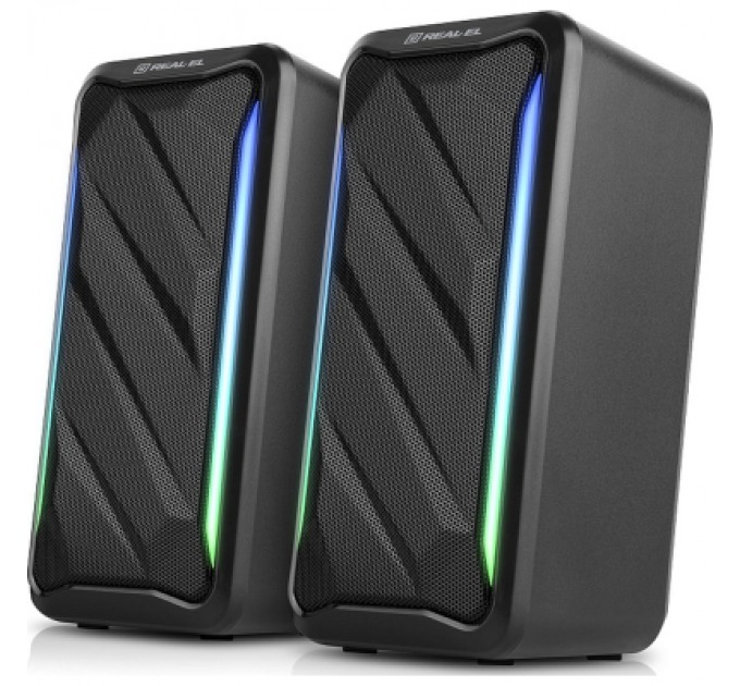 REAL-EL Акустична система REAL-EL S-130 USB Black (EL121100018)