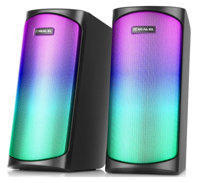 REAL-EL Акустична система REAL-EL S-135 USB Black (EL121100019)