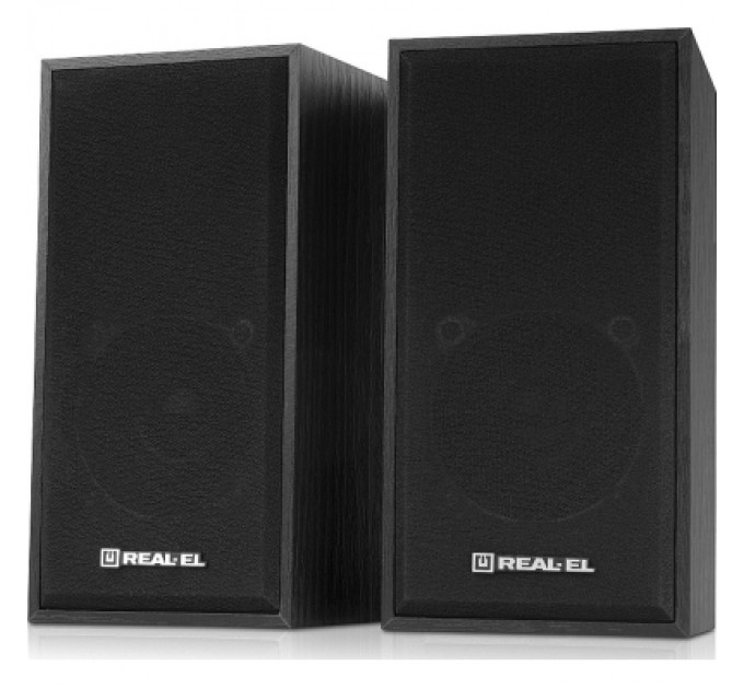 REAL-EL Акустична система REAL-EL S-202 USB Black (EL121200019)