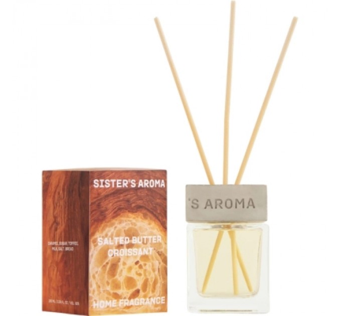 Sister's Aroma Аромадифузор Sister's Aroma Salted Butter Croissant 110 мл (4820227785391)