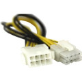 Value Кабель живлення ATX 8pin 0.2m M/F Value (S0173)