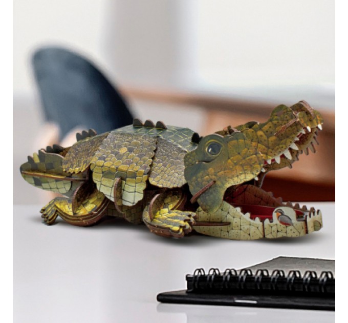 Cubic Fun Пазл Cubic Fun тривимірний Дикі тварини Крокодил (DS1182h)