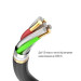 ColorWay Мережевий фільтр живлення ColorWay CW-CHE435PDB, 4 розетки/3USB 5M (CW-CHE435PDB)