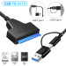 Dynamode Адаптер USB3.0 Type-A/C HDD 2,5" SATA II/III / SSD Dynamode (DM-AD-SATA-U3)