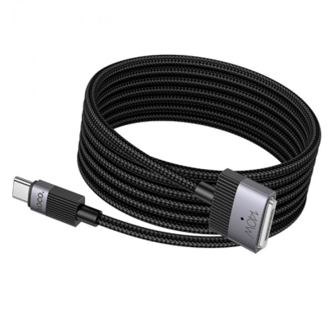 HOCO Кабель живлення USB-C to Mag3 1.0m Magnetic U141 black HOCO (6942007642088)