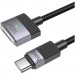 HOCO Кабель живлення USB-C to Mag3 1.0m Magnetic U141 black HOCO (6942007642088)