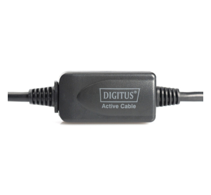 Digitus Дата кабель USB 2.0 AM/AF 15.0m Active Digitus (DA-73101)