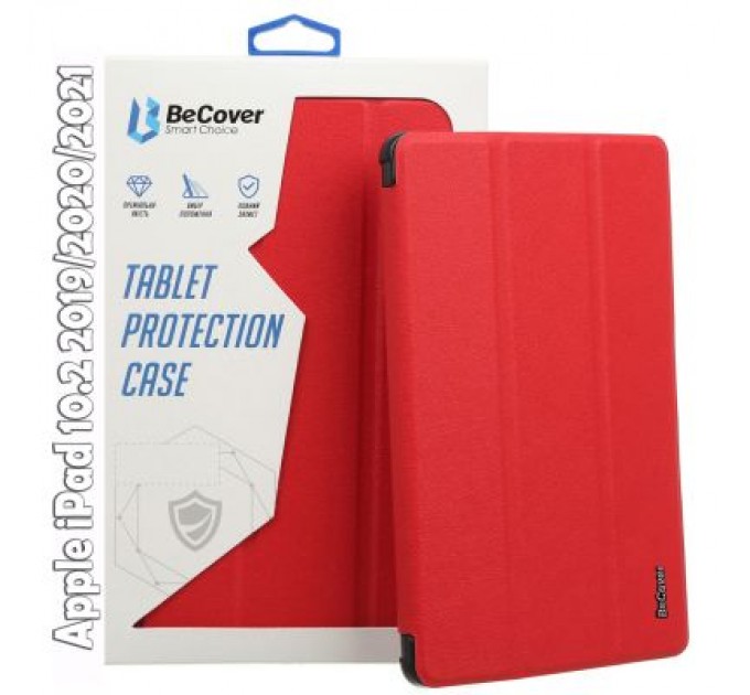 BeCover Чохол до планшета BeCover Smart Case для Apple iPad 10.2 2019/2020/2021 Red (704134)