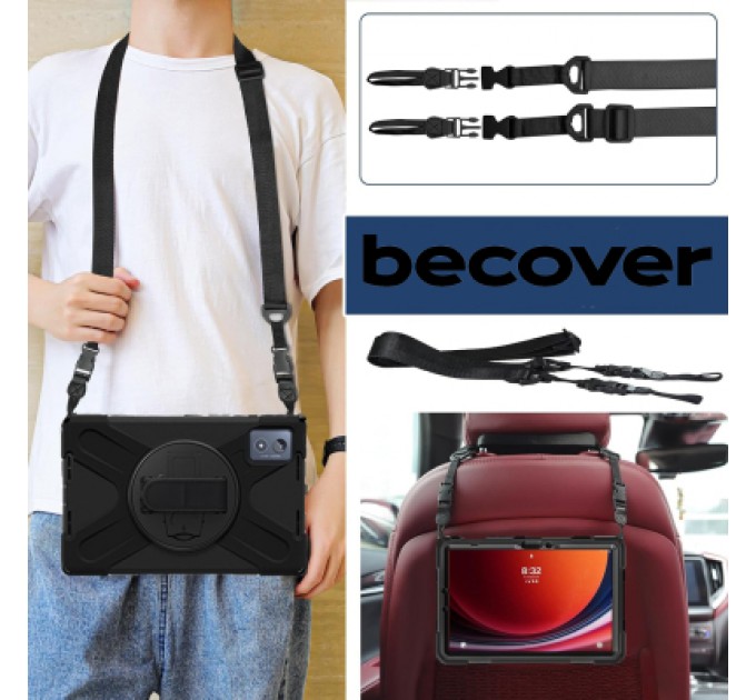 BeCover Чохол до планшета BeCover Heavy Duty Lenovo Tab K11 Plus TB-352F 11.45" Black (713635)