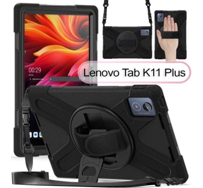 BeCover Чохол до планшета BeCover Heavy Duty Lenovo Tab K11 Plus TB-352F 11.45" Black (713635)
