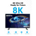 Vention Кабель мультимедійний HDMI to HDMI 2.0m V2.1 8K 60Hz PVC Vention (AANBH)