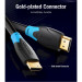 Vention Кабель мультимедійний HDMI to HDMI 2.0m V2.0 4K 30Hz PVC Vention (AACBH)