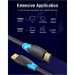 Vention Кабель мультимедійний HDMI to HDMI 2.0m V2.0 4K 30Hz PVC Vention (AACBH)