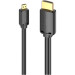 Vention Кабель мультимедійний HDMI to Micro HDMI 1.5m V2.0 4K 60Hz 18Gbps HDR Dolby Vention (AGIBG)