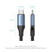 Vention Дата кабель USB-C to USB-C 1.0m USB4.0 240W (50V/5A) 8K60Hz Thunderbolt 4 Gray Aluminum Alloy Vention (TAVHF)
