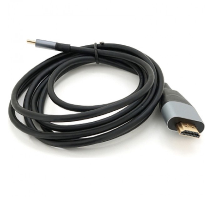 Voltronic Кабель мультимедійний USB-C to HDMI M 1.8m 4K30Hz black Voltronic (YT-HDMI (M)-Type-C (M)-B)