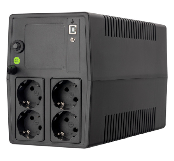 Prologix Пристрій безперебійного живлення Prologix 1000VA 600W USB (PLPU1000VA4LED)