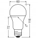 Osram Лампочка Osram CL A100 13W/840 230V FR E27 (4058075304253)