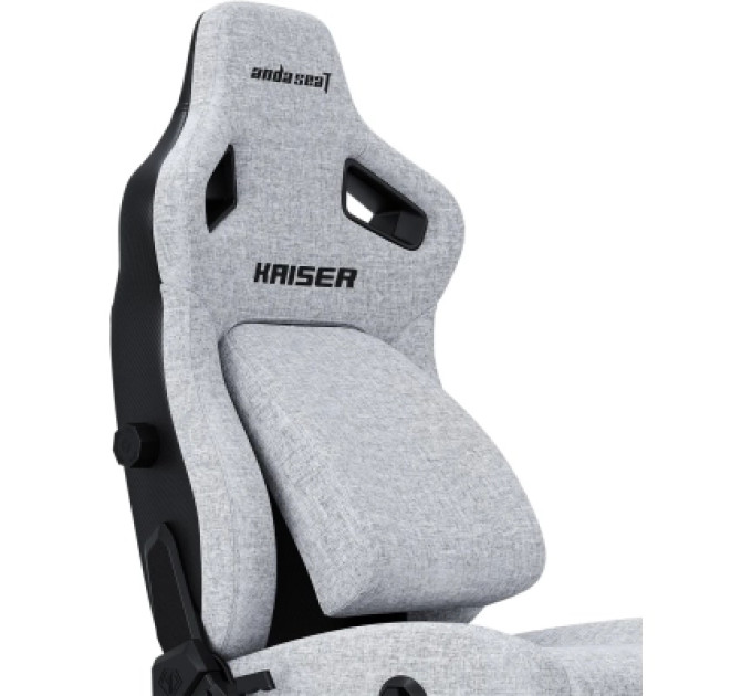 Anda Seat Крісло ігрове Anda Seat Kaiser 4 Fabric Size XL Grey (AD12YDDC-XLL-20-G-CF)