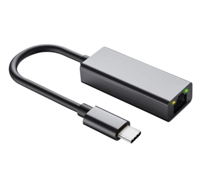 Dynamode Адаптер Dynamode USB3.0 Type-C to 1000/100 Mbit/s RJ-45 (RTL8153) 0.13 m (DM-AD-GLAN-C)