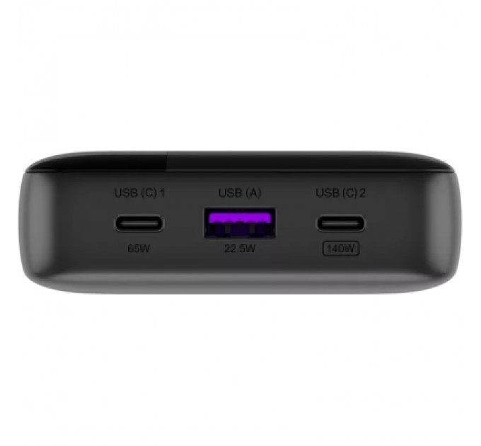 Canyon Батарея універсальна Canyon PB-240 25000mAh, PD3.1/140W, PPS, QC3.0, AFC & SCP, Digital Display (CNS-CPB240)