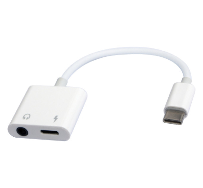 Cablexpert Адаптер USB-C to stereo audio 3.5 mm + USB-C power (CDLA) Cablexpert (A-CM-3.5FP-01)