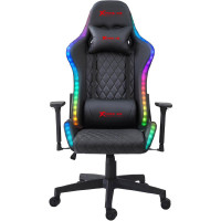 Крісло ігрове Xtrike ME Advanced Gaming Chair GC-907 RGB Black/Red (GC-907)